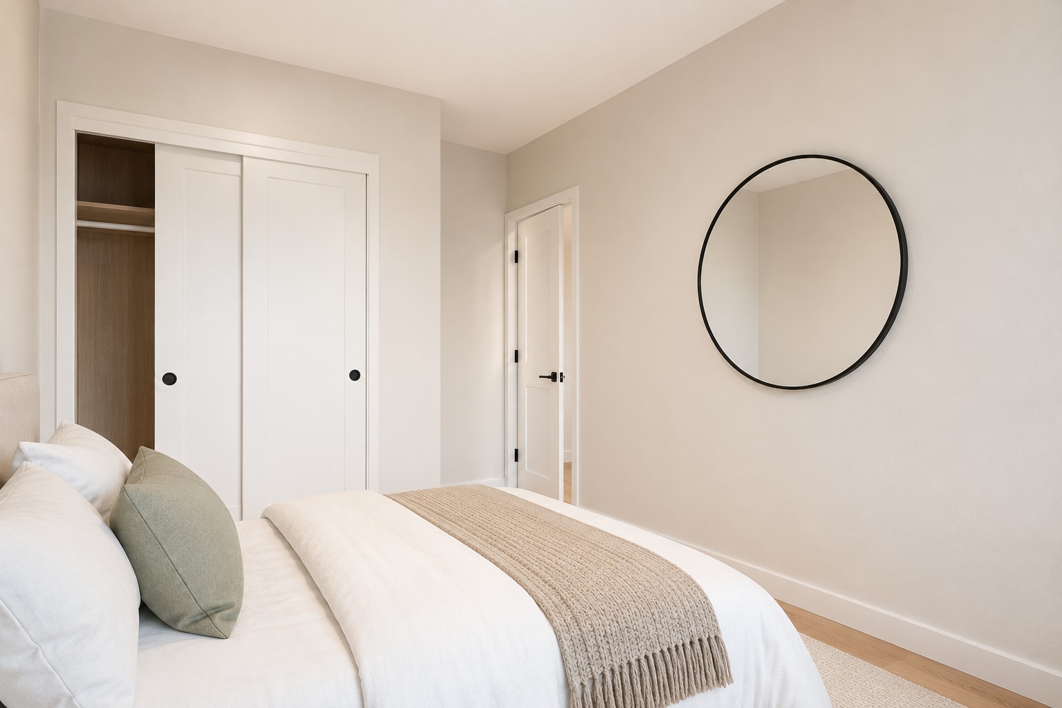 The bedroom