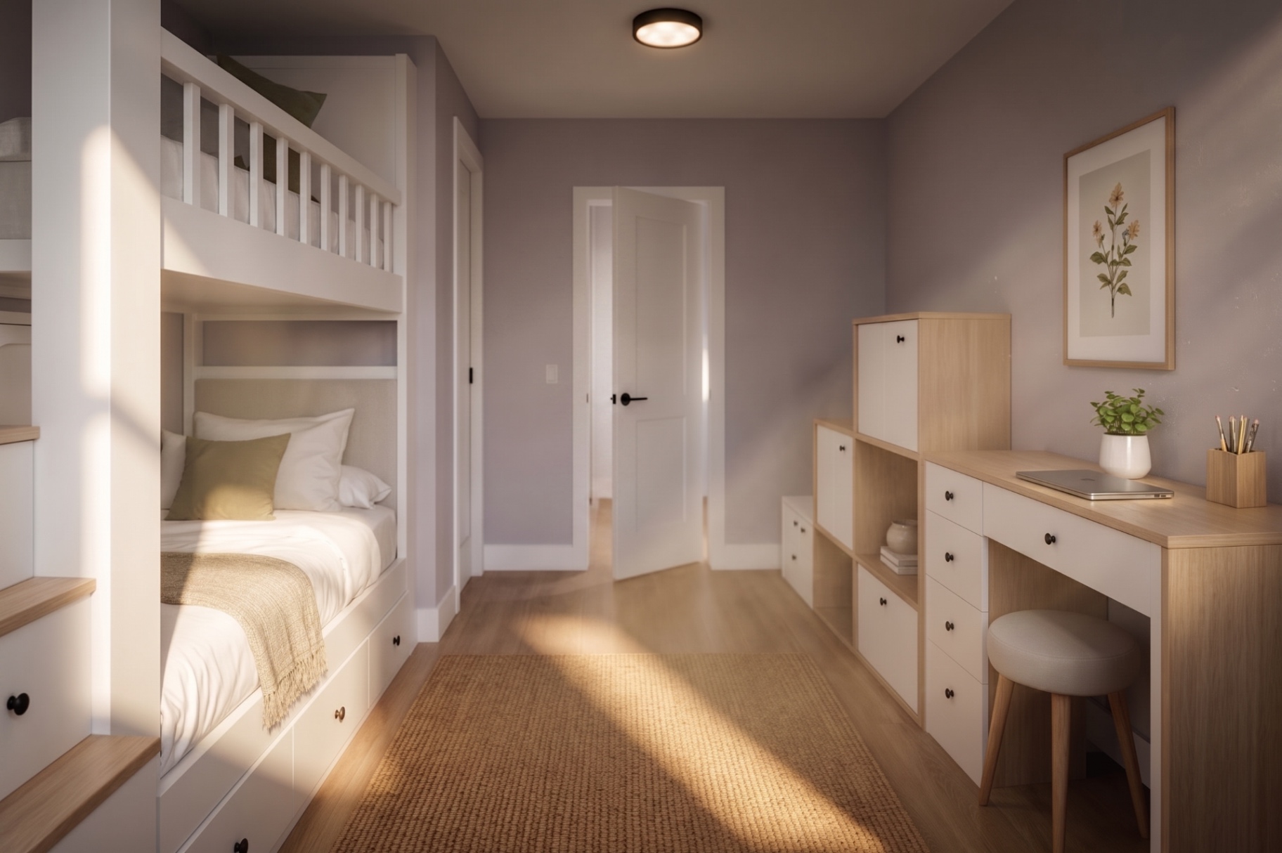 The second bedroom