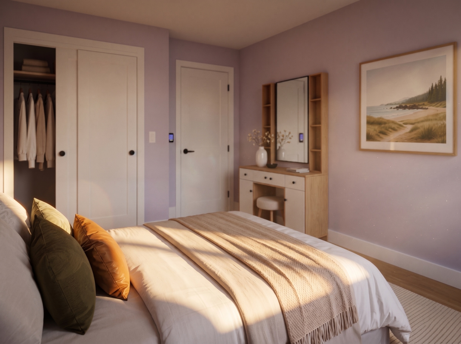 The principal bedroom, second view
